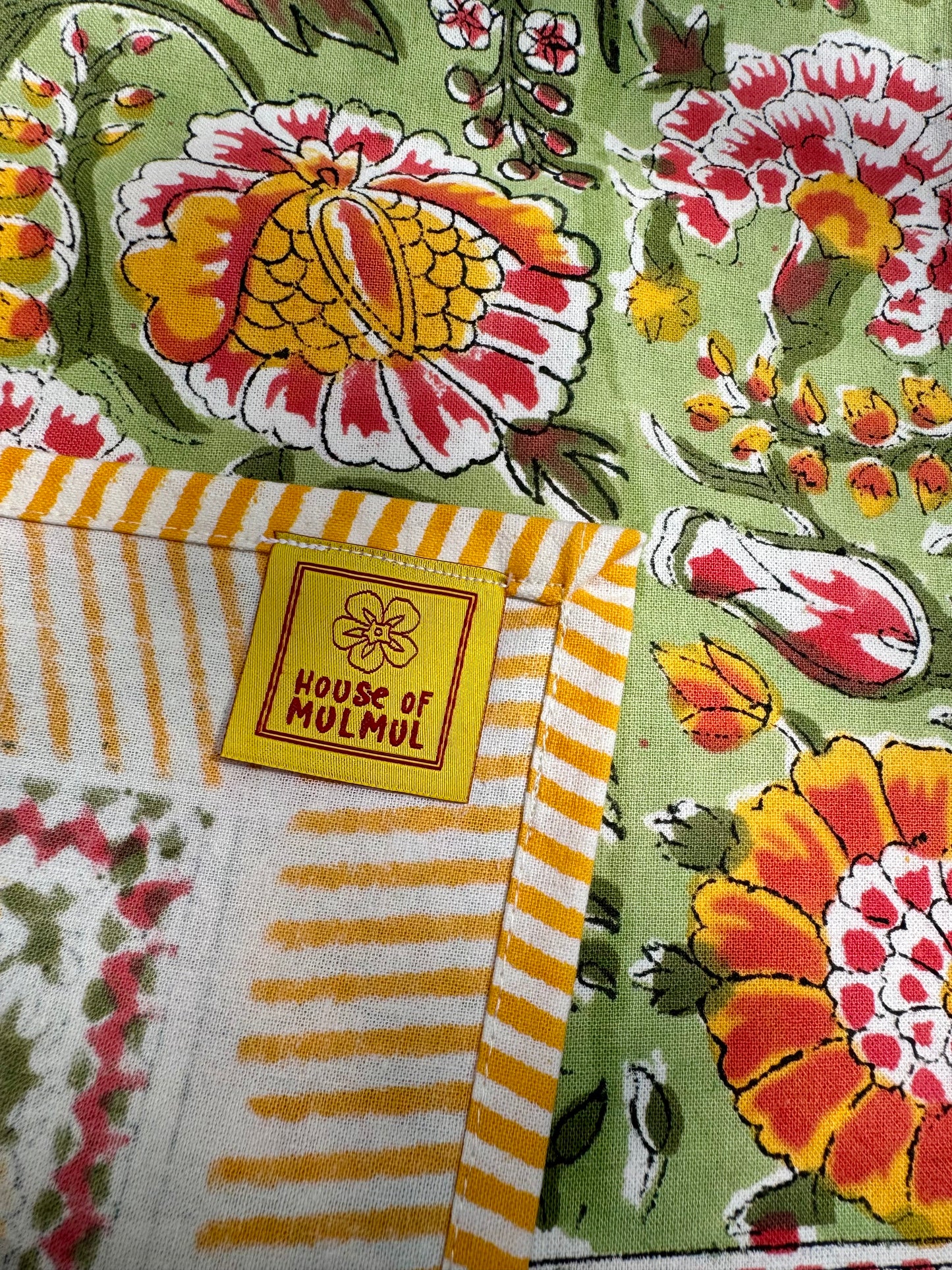 Block Print Cotton Table Cloth (6-Seater and 8-seater) #D02