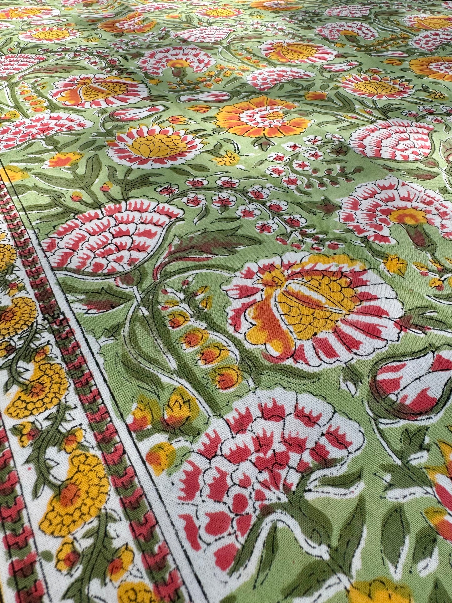 Block Print Cotton Table Cloth (6-Seater and 8-seater) #D02