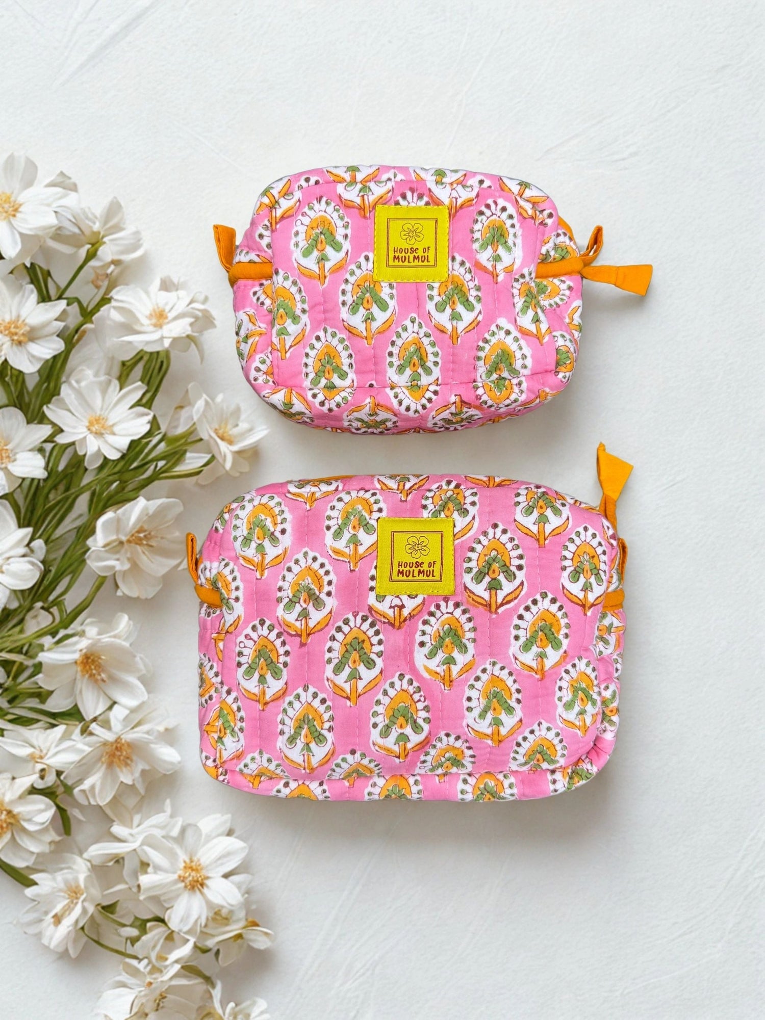 House of Mulmul - Cotton Travel Pouches