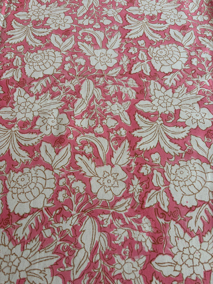 Block Print Cotton Table Cloth - Rectangular (Rani Bagh)