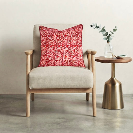 Crimson Christmas: Cushion Covers-Throw Pillow Cases (set of 2)