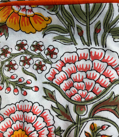 Marigold Meadow: Cushion Covers-Throw Pillow Cases (set of 2)