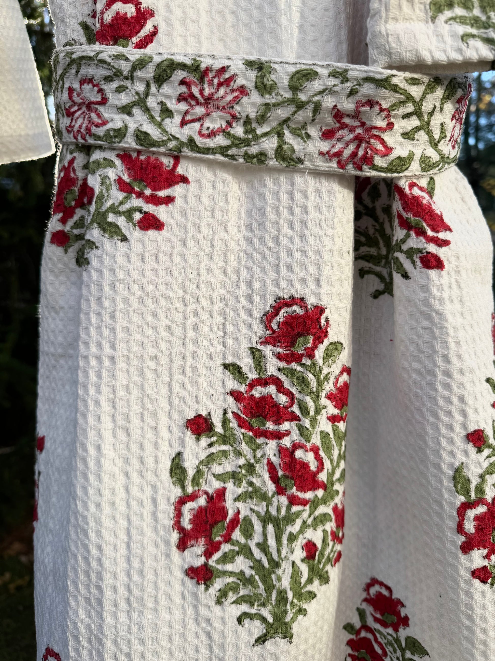 House of Mulmul - Cotton Bath robe. 