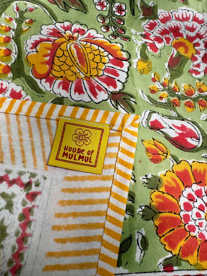 Block Print Cotton Table Cloth (6-Seater and 8-seater) #D02
